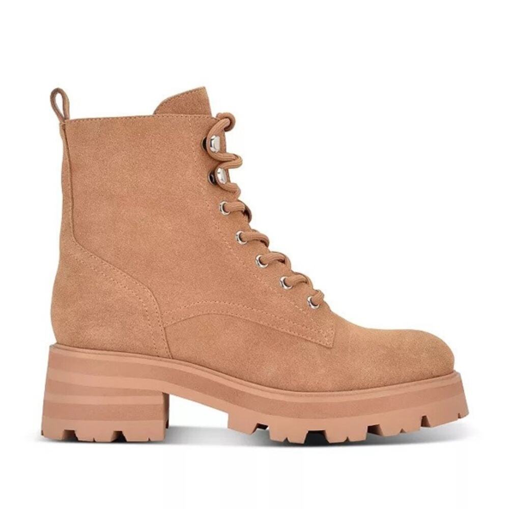 Marc Fisher LTD Women's Lucien Lace Up Boots Size 6.5